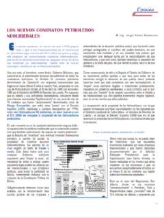 Petropress 4 | Los nuevos contratos petroleros neoliberales