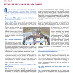 Petropress 5 | Articular luchas de acción global