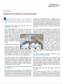 Petropress 5 | Articular luchas de acción global