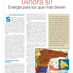 Petropress 6 | ¡Ahora sí! Energía para los que más tienen