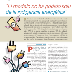 Petropress 6 | El modelo no ha podido solucionar el problema de la indigencia energética