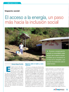 Petropress 6 | El acceso a la energía un paso más hacia la inclusión social