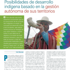 Petropress 7 | Posibilidades de desarrollo indígena basado en la gestión autónoma de sus territorios