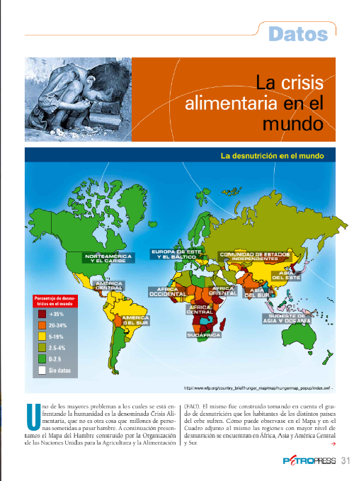 Petropress 11 | La crisis alimentaria en el mundo