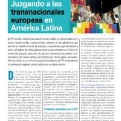 Petropress 11 | Tribunal Permanente de Los Pueblos Juzgando a las transnacionales europeas en América Latina