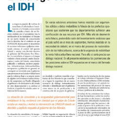 Petropress 12 | El dialogo sobre el IDH