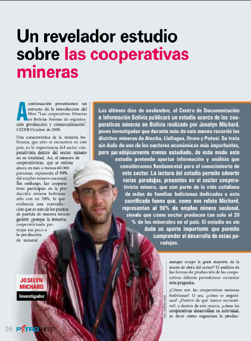 Petropress 12 | Un revelador estudio sobre las cooperativas mineras