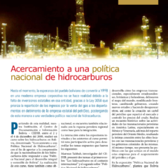 Petropress 13 | Acercamiento a una política nacional de hidrocarburos