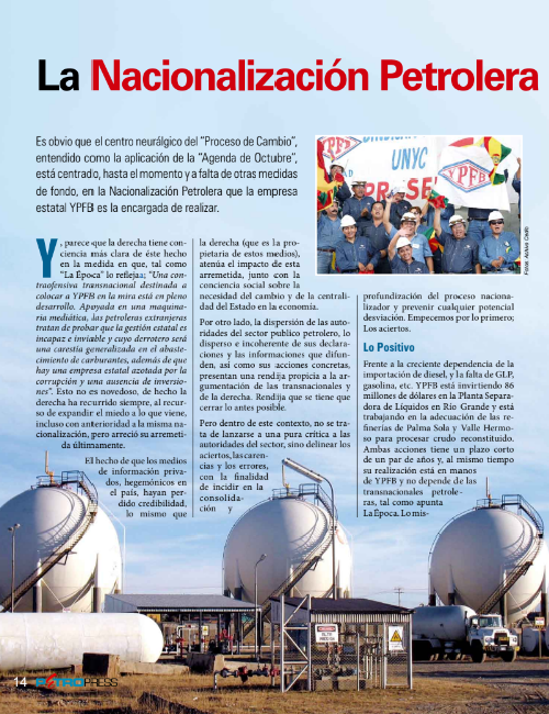 Petropress 13 | La Nacionalización Petrolera