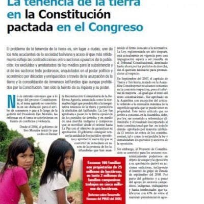 Petropress13_ART1_la tenencia de la tierra en la constitucion pactada en el congreso