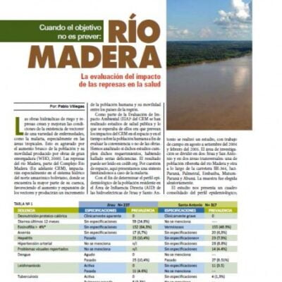 Petropress17_ART1_Rio Madera. La evaluacion del impacto de las represas en la salud