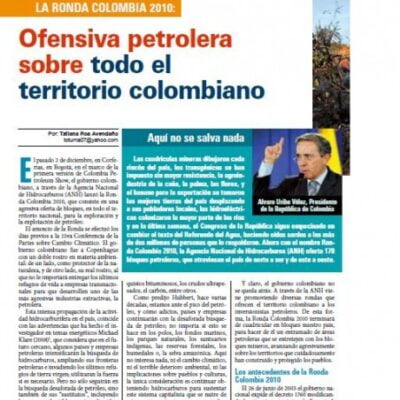 Petropress18_ART6_ofensiva petrolera sobre todo el territorio colombiano