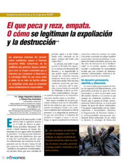 Petropress 21 | El que peca y reza empata o cómo se legitiman la expoliación y la destrucción