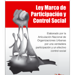 Anteproyecto de Ley Marco de Participación y Control Social