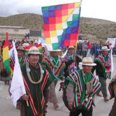 Declaración del encuentro de pueblos indígenas originarios campesinos y organizaciones sociales de Bolivia