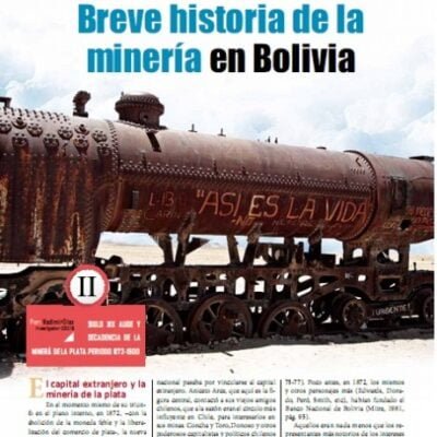 Breve historia de la mineria en Bolivia II