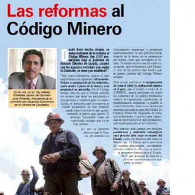PETROPRESS10_ART02_Las reformas al codigo minero