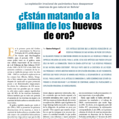 Petropress 23 | La explotación irracional de yacimientos en Bolivia ¿Están matando a la gallina de los huevos de oro?