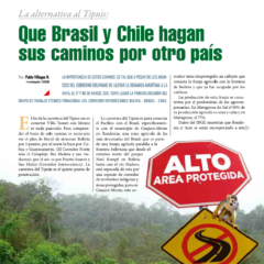 Petropress 26 | La alternativa al Tipnis que Brasil y Chile hagan sus caminos por otro país