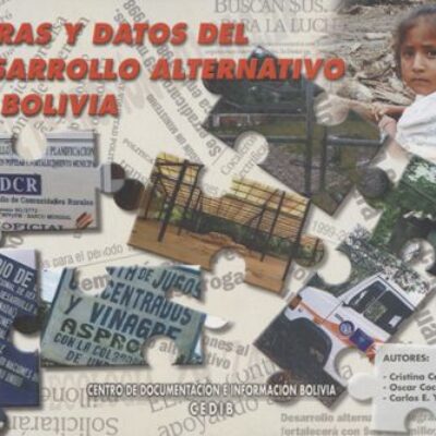 Cifras y datos del desarrollo alternativo en Bolivia_pk