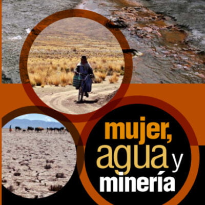 DVD mujer, agua y minería, Bolivia