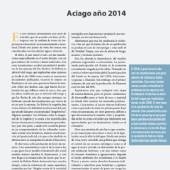 Petropress 33 Editorial | Aciago año 2014