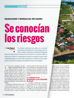 Petropress 33 | Inundaciones y represas del río Madera se conocían los riesgos