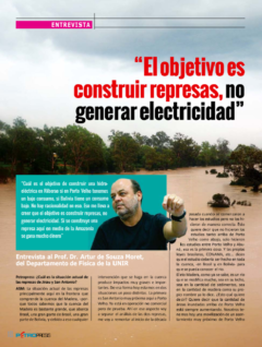 Petropress 33 | El objetivo es construir represas no generar electricidad Entrevista a Artur de Souza Moret