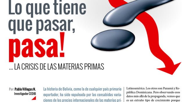 Lo que tiene que pasar, pasa! La crisis de las materias primas (Petropress 35, 3.16) Lo que tiene que pasar, pasa! La crisis de las materias primas (Petropress 35, 3.16)