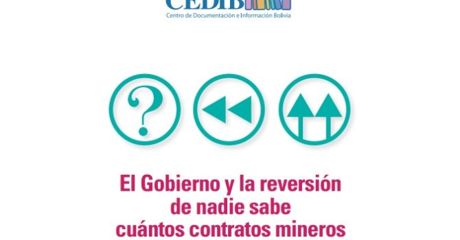 El Gobierno y la reversión de nadie sabe cuántos contratos mineros (Pablo Villegas) El Gobierno y la reversión de nadie sabe cuántos contratos mineros (Pablo Villegas)