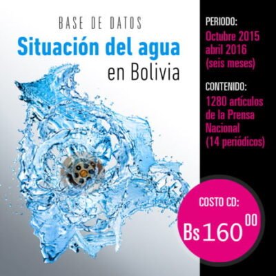 Situación del agua en Bolivia
