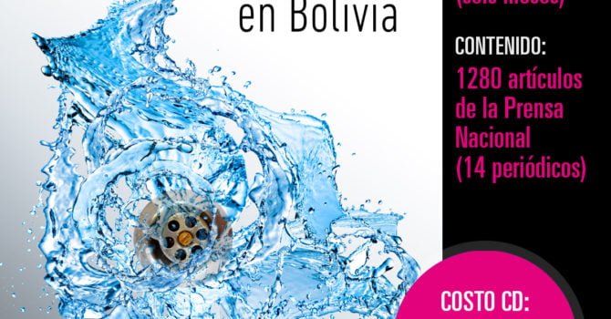 Situación del agua en Bolivia: Base de datos hemerográfica Situación del agua en Bolivia: Base de datos hemerográfica
