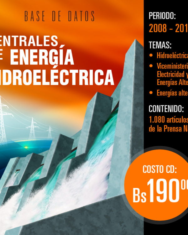 Centrales de energía hidroeléctrica: Base de datos hemerográfica Centrales de energía hidroeléctrica: Base de datos hemerográfica