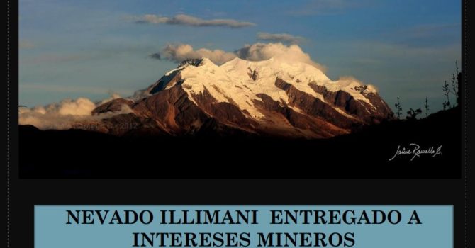 Minería en nevados Bolivia Minería en nevados Bolivia