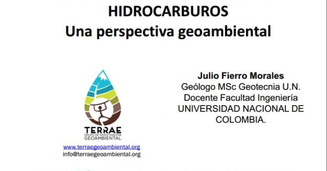 Exploración de hidrocarburos: perspectiva geoambiental. Julio Fierro. Exploración de hidrocarburos: perspectiva geoambiental. Julio Fierro.