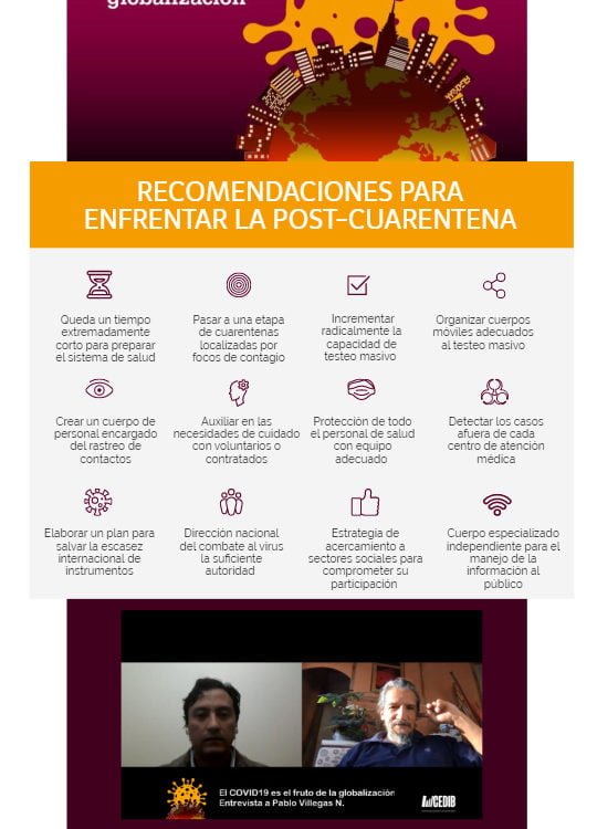 Recomendaciones para enfrentar la post-cuarentena Recomendaciones para enfrentar la post-cuarentena