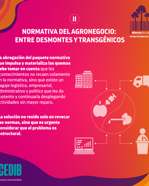 Normativa del Agronegocio: entre desmontes y trasngénicos I Normativa del Agronegocio: entre desmontes y trasngénicos I