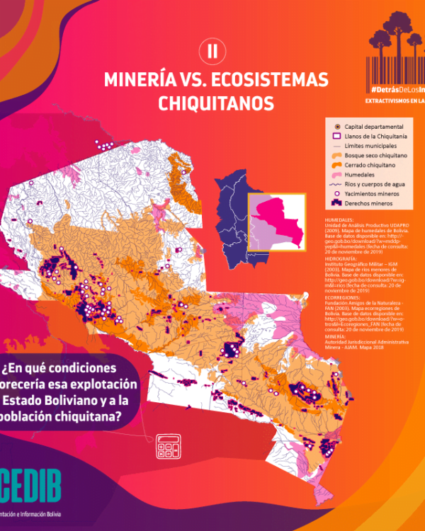 Minería vs. ecosistemas chiquitanos II Minería vs. ecosistemas chiquitanos II