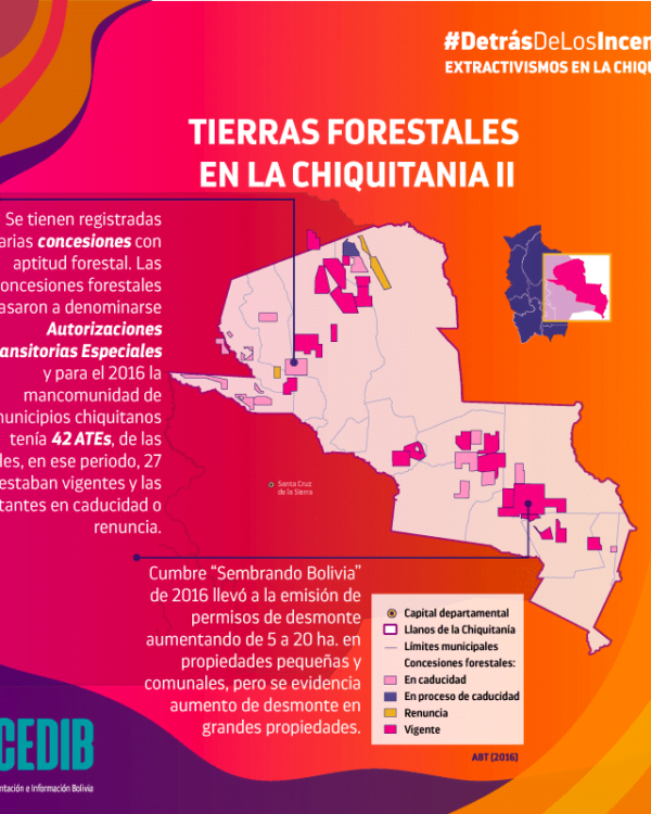 Tierras forestales en la Chiquitanía II Tierras forestales en la Chiquitanía II
