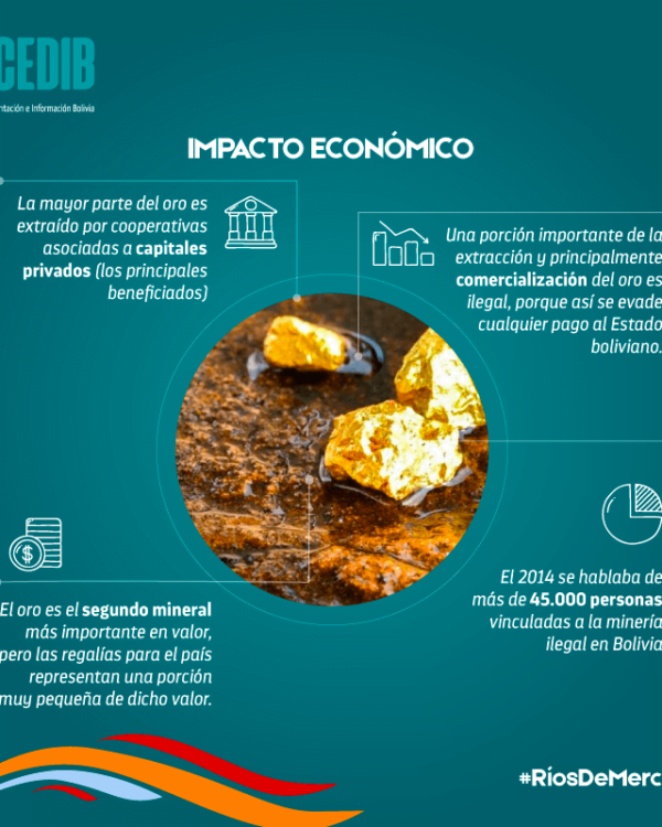 Ríos de mercurio: Impacto económico de la minería de oro Ríos de mercurio: Impacto económico de la minería de oro