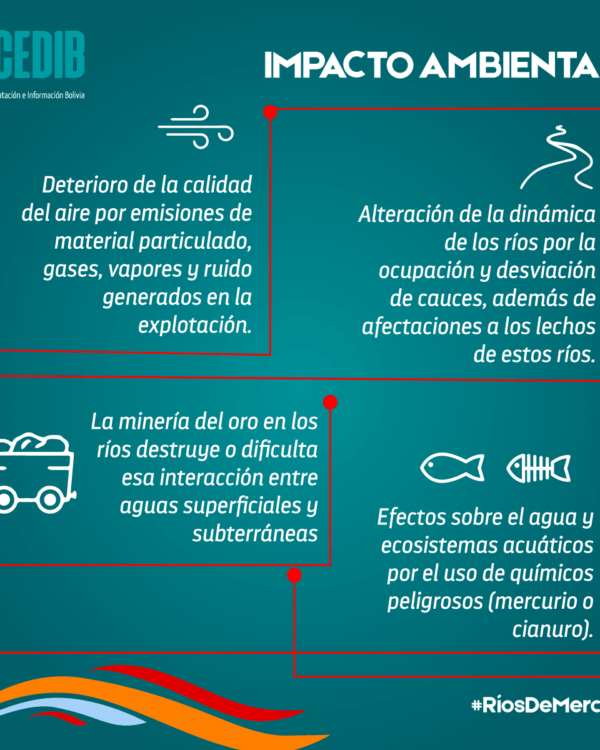 Ríos de mercurio: Impacto ambiental Ríos de mercurio: Impacto ambiental