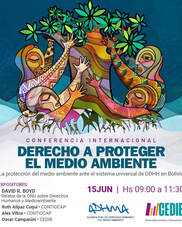 Conferencia internacional. Derecho a proteger el medio ambiente Conferencia internacional. Derecho a proteger el medio ambiente