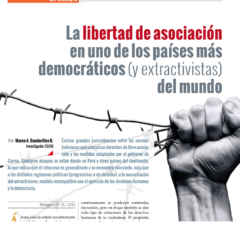 La libertad de asociación en uno de los países más democráticos (y extractivistas) del mundo. (Petropress 35. Pag.30 a 40)