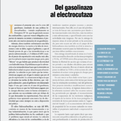 Petropress 27 Editorial | Del gasolinazo al electrocutazo