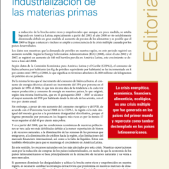 Petropress 13 Editorial | Industrialización de las materias primas