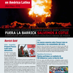 Petropress 20 | Cronología de conflictos mineros en América Latina Abril a mayo 2010