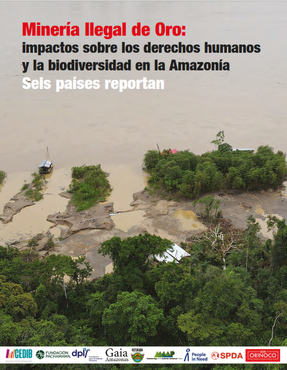 Minería ilegal de oro impactos sobre derechos humanos y la biodiversidad en la Amazonía seis países reportan | Informe COP16 Colombia