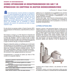 Petropress 2 | Como inviabilizar la industrialización del gas y la atracción de capitales