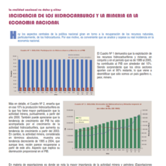 Petropress 2 | Incidencia de los hidrocarburos y la minería en la economía nacional