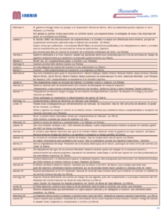 Petropress 5 | Cronología de hidrocarburos y minería noviembre 2006